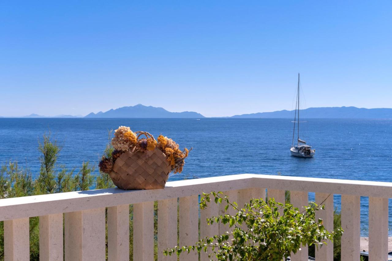 Pansion Marjan Hotel Zavala Kültér fotó