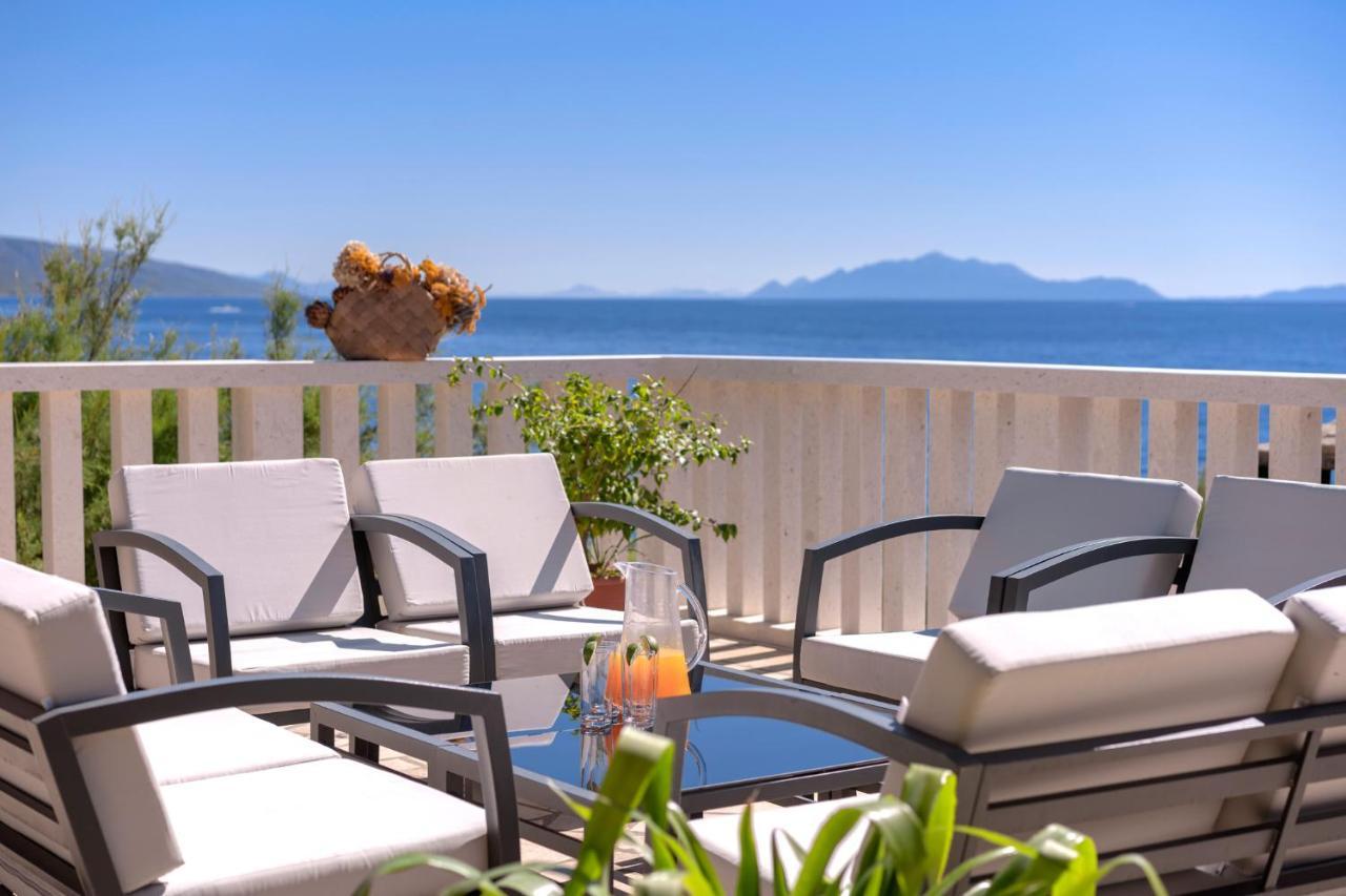 Pansion Marjan Hotel Zavala Kültér fotó