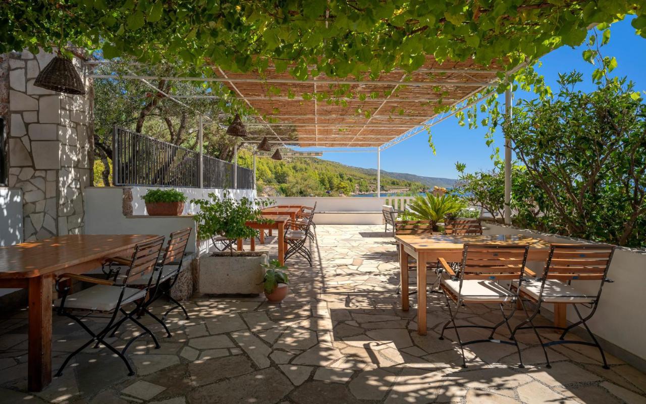 Pansion Marjan Hotel Zavala Kültér fotó