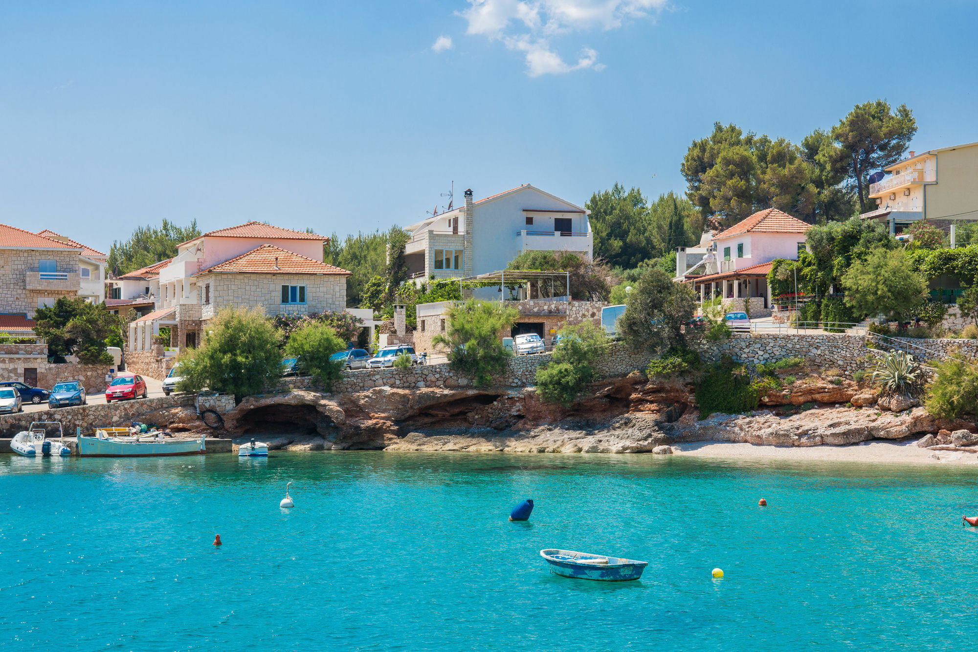 Pansion Marjan Hotel Zavala Kültér fotó